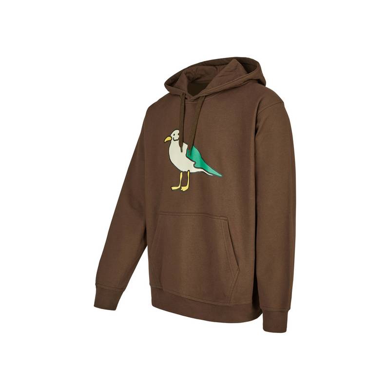 Cleptomanicx Smile Gull Hoodie Herren