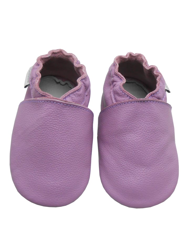 Yalion Baby Krabbelschuhe in Einfarbig Helllila günstig kaufen