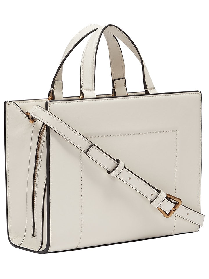 LIEBESKIND BERLIN Leder-Henkeltasche in Creme - (B)24 x (H)17,5 x (T)9,5 cm günstig kaufen onesize