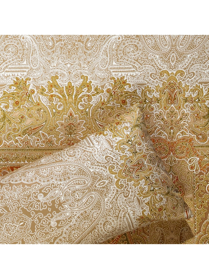 Bassetti Fein Satin Bettwäsche Michelle V6 in beige günstig kaufen