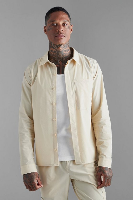 Smarte Harrington-Jacke mit verdeckter Knopfleiste