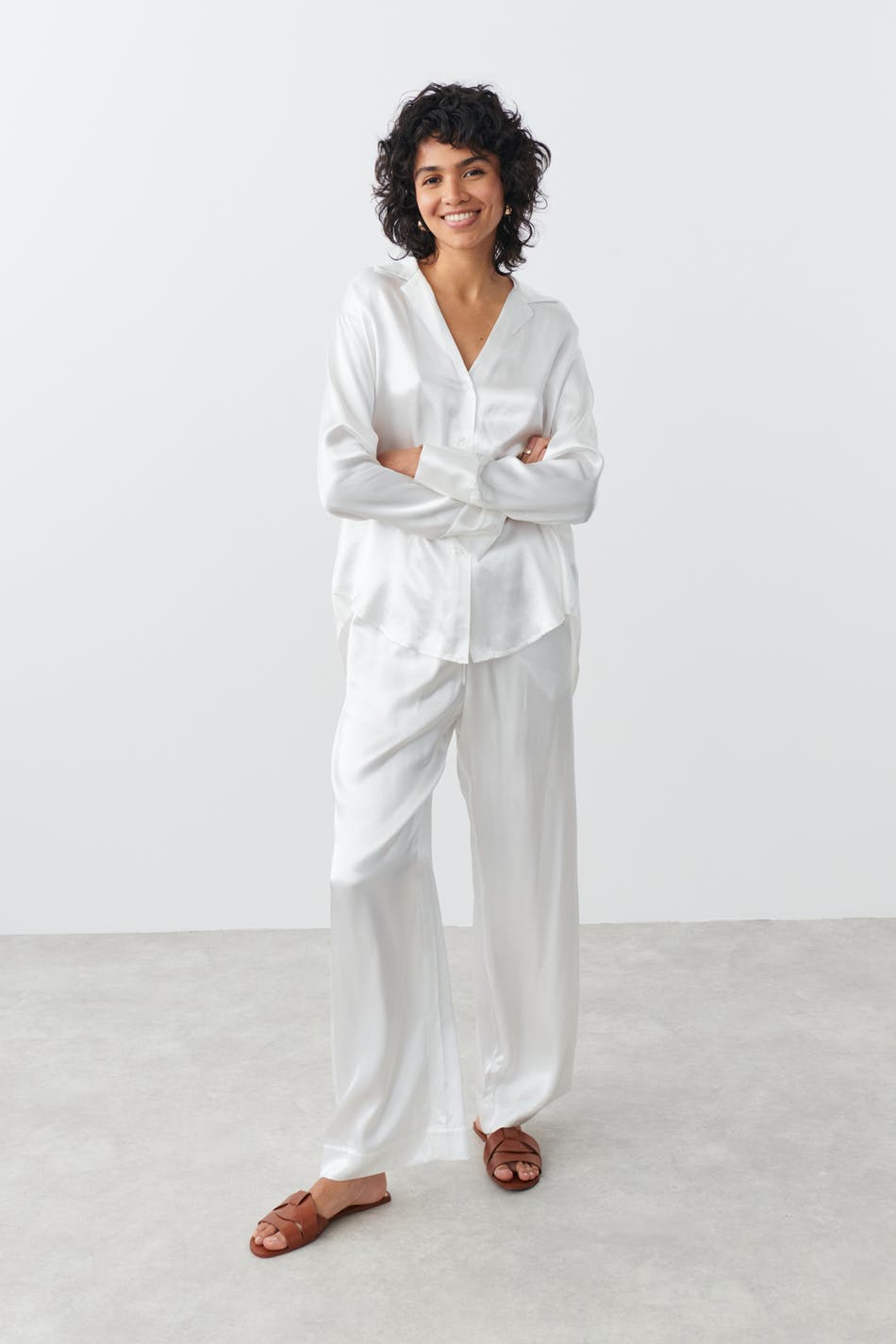 Satin shirt