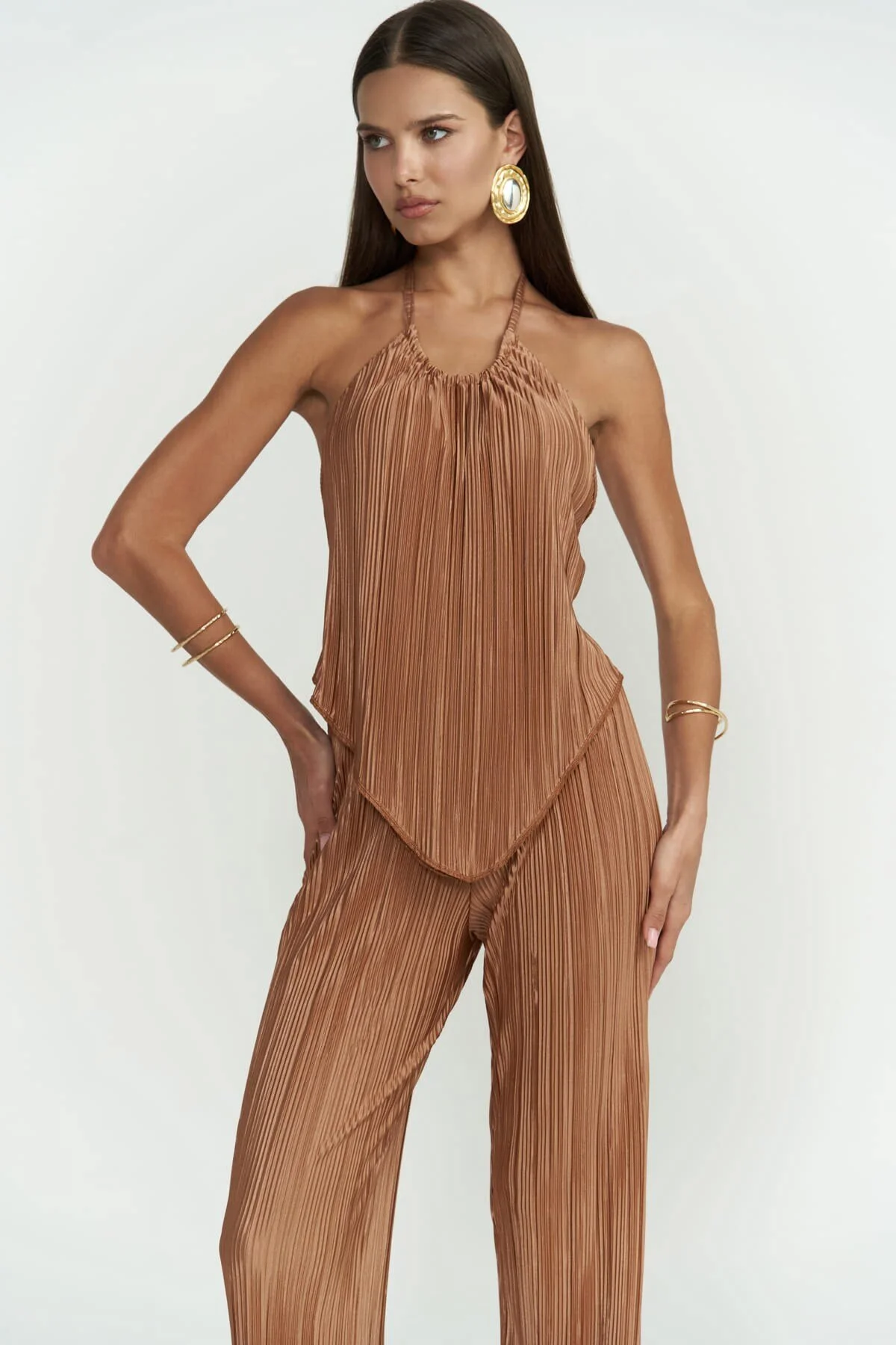 MAİ COLLECTİON  Zweiteiler - Metallisch - Regular Fit