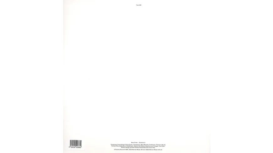 Substance(2023 Reissue)
