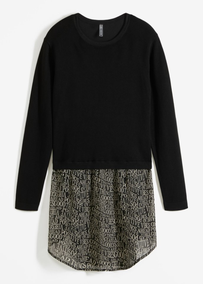 Pullover mit Rockansatz