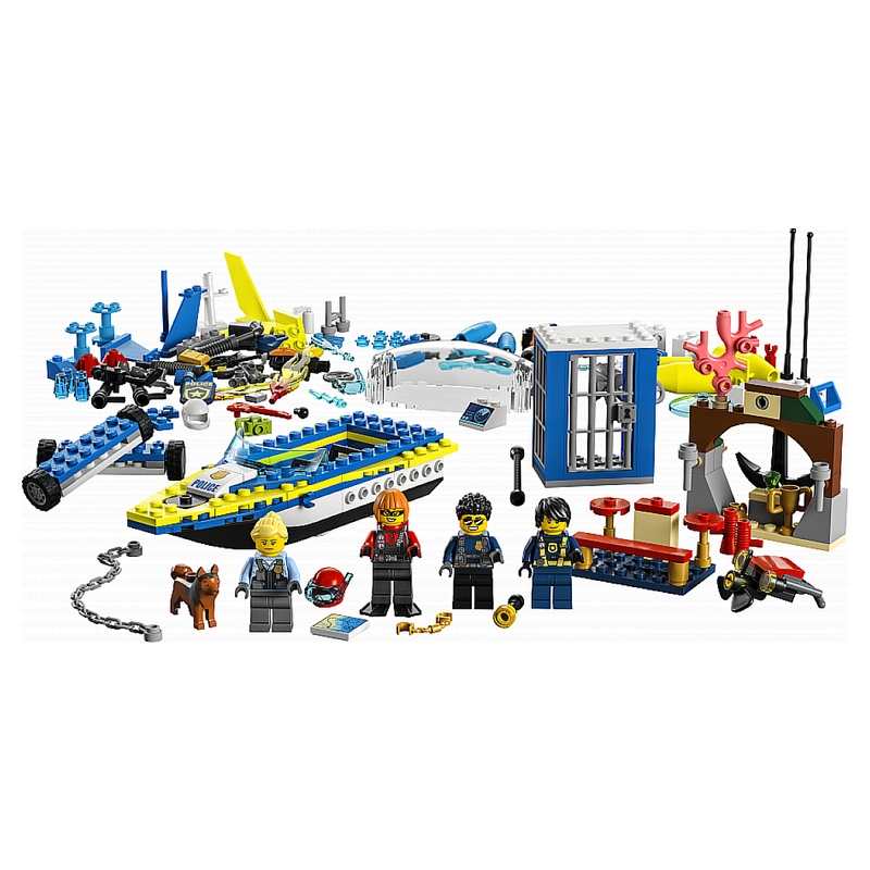 60355 Missions des détectives de la police sur l'eau LEGO City