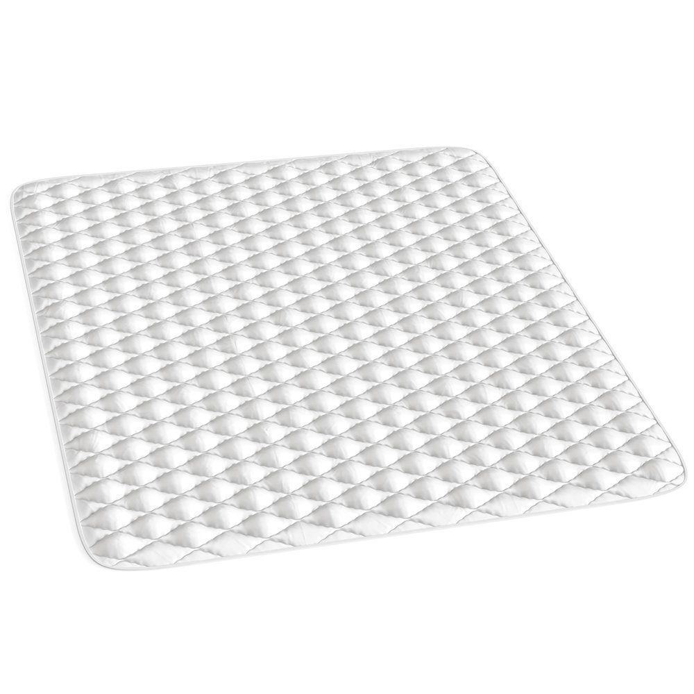 Matratzenschutzbezug Topper Matratzenschoner Auflage 180x200 weiß Baumwolle VitaliSpa®