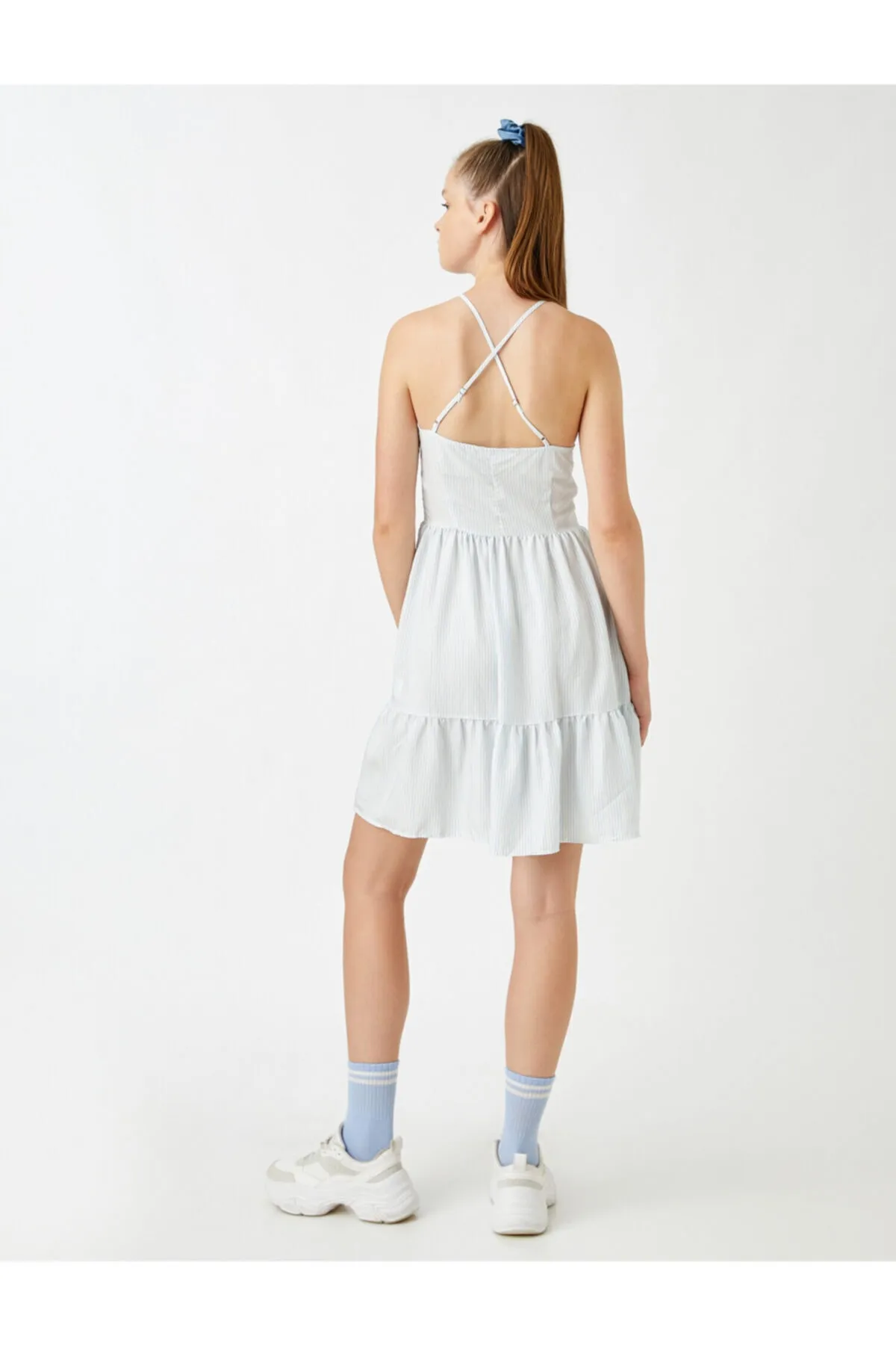 Koton  Kleid - Weiß - Smock-Kleid