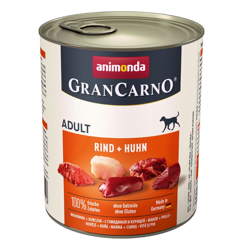 Probierpaket animonda GranCarno Original Adult 6 x 800 g