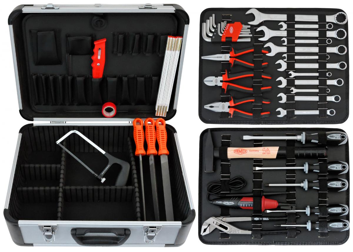 FAMEX Werkzeugkoffer Set 729-94