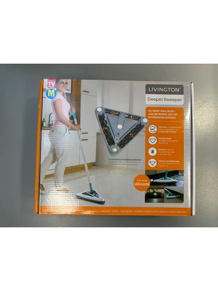 Livington Akkubesen Deeper Sweeper in Weiß günstig kaufen onesize