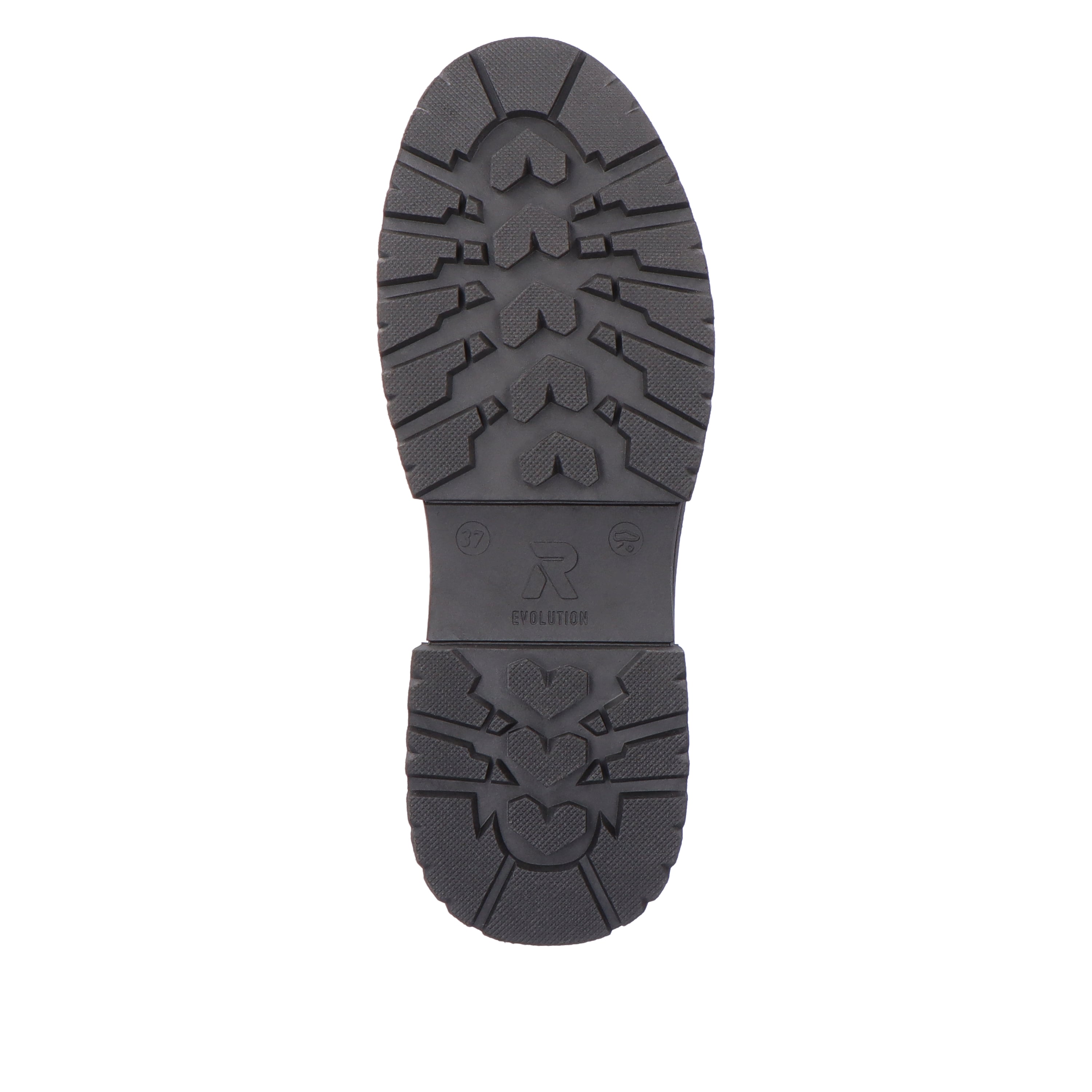 Rieker Damen Schnürstiefel diamond black