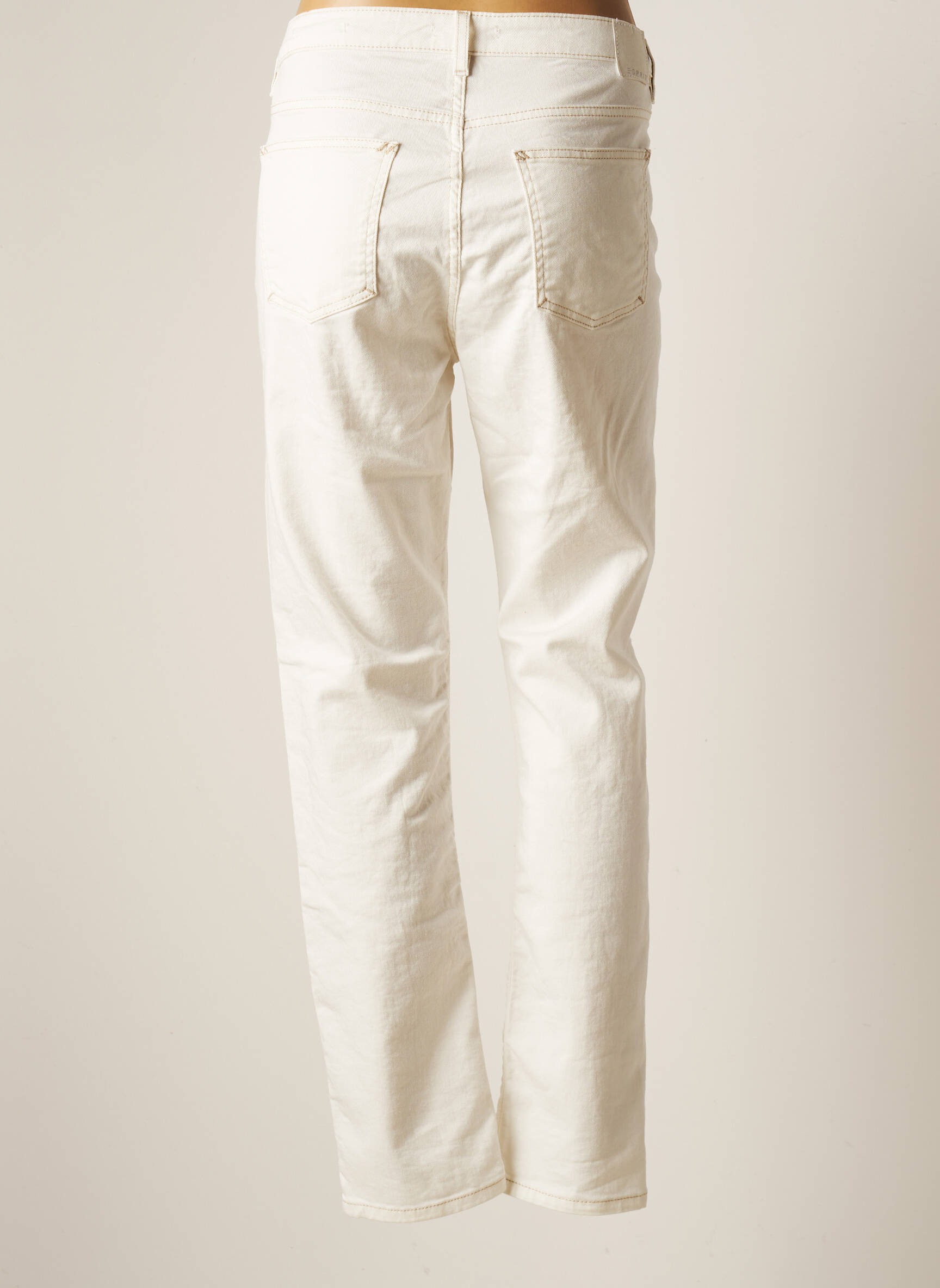 Esprit Jeans Coupe Slim Femme couleur blanc