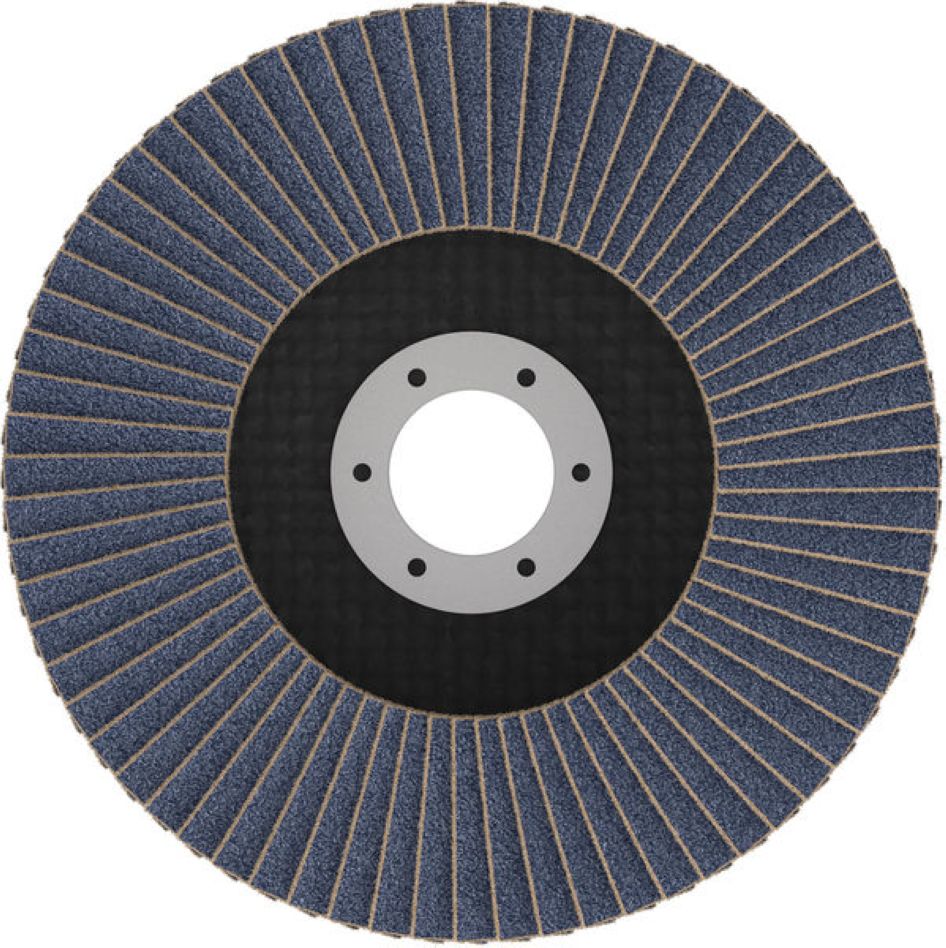 Bosch Blue Zubehör 2608626138 Lamellenschleifscheibe X451 Multi Material Ø125 mm Körnung 40 rechtwinklige Ausführung