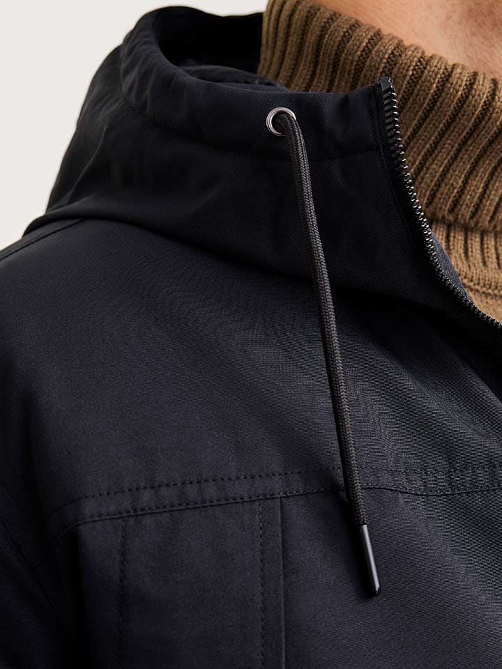Jack & Jones Parka in Schwarz günstig kaufen
