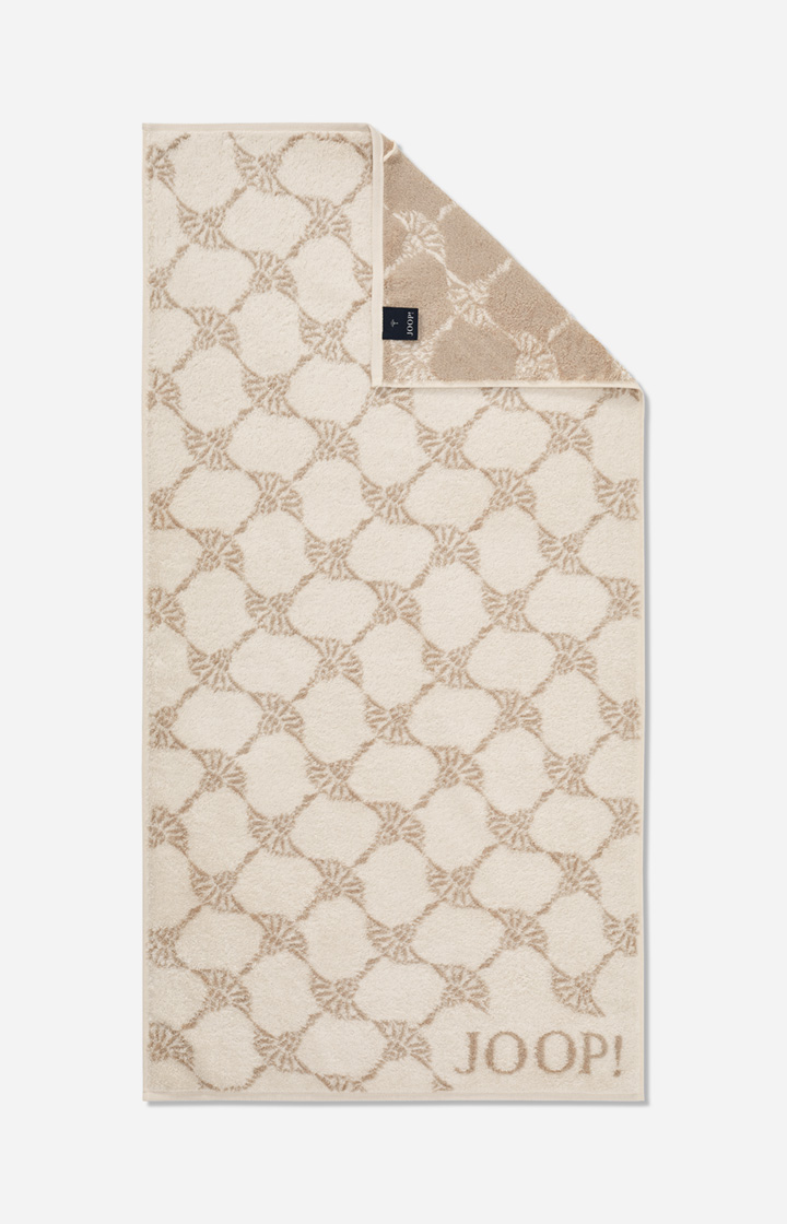 Handtuch JOOP! CLASSIC CORNFLOWER in Creme  - im JOOP!