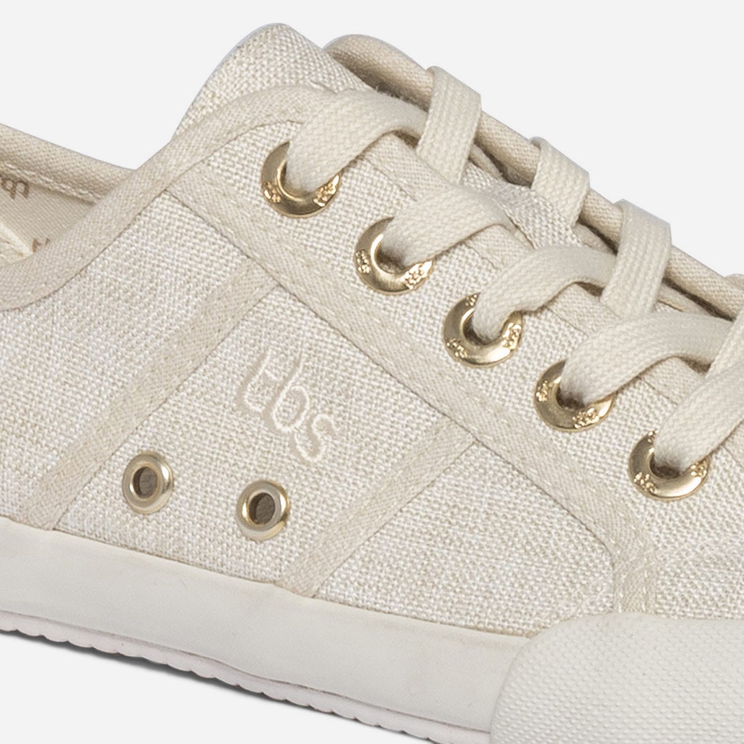Tennis TBS beige chiné en toile