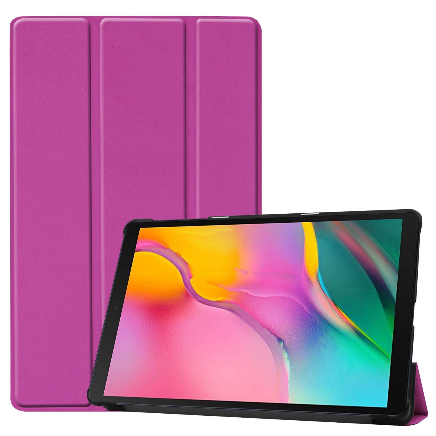 Lobwerk Tablet-Hülle Schutzhülle für Samsung Galaxy Tab A 10.1 SM-T510 10.1 Zoll, Sturzdämpfung, Aufstellfunktion