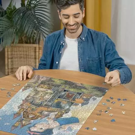 Puzzle 1000 Teile - Disney Castles: Snow White