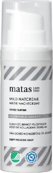 Matas Beauty Striber Milde Nachtcreme Nachtcreme