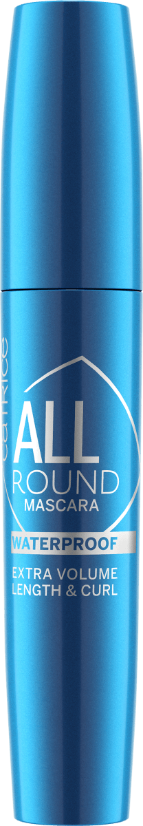 Mascara Allround Waterproof 010 Blackest Black, 12 ml