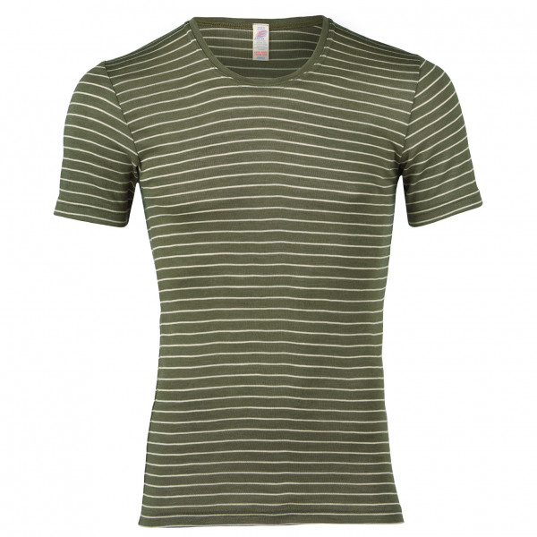 Engel - Striped S/S Shirt - Merinounterwäsche