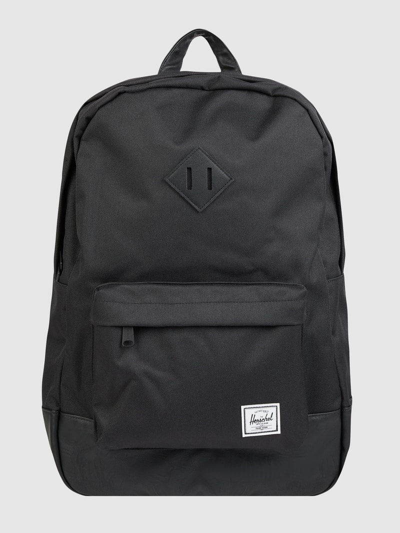 Rucksack mit Laptopfach Modell 'Heritage' in schwarz