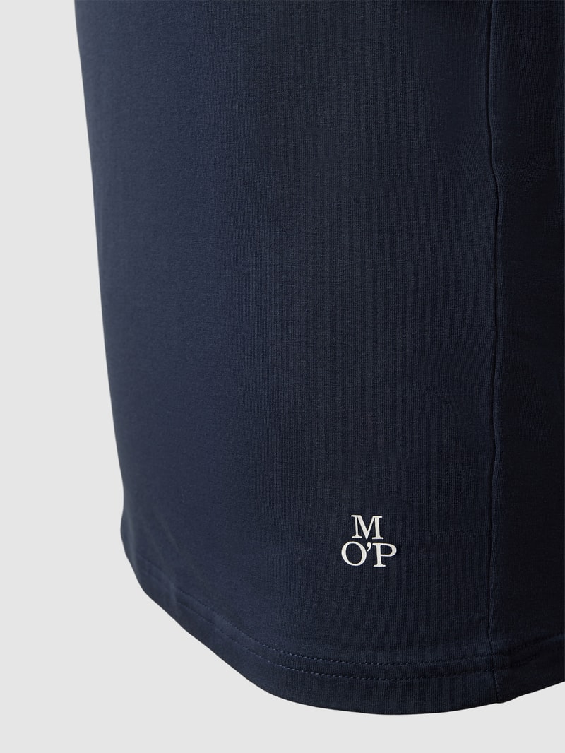 T-Shirt im 2er-Pack Modell 'ESSENTIALS' in dunkelblau