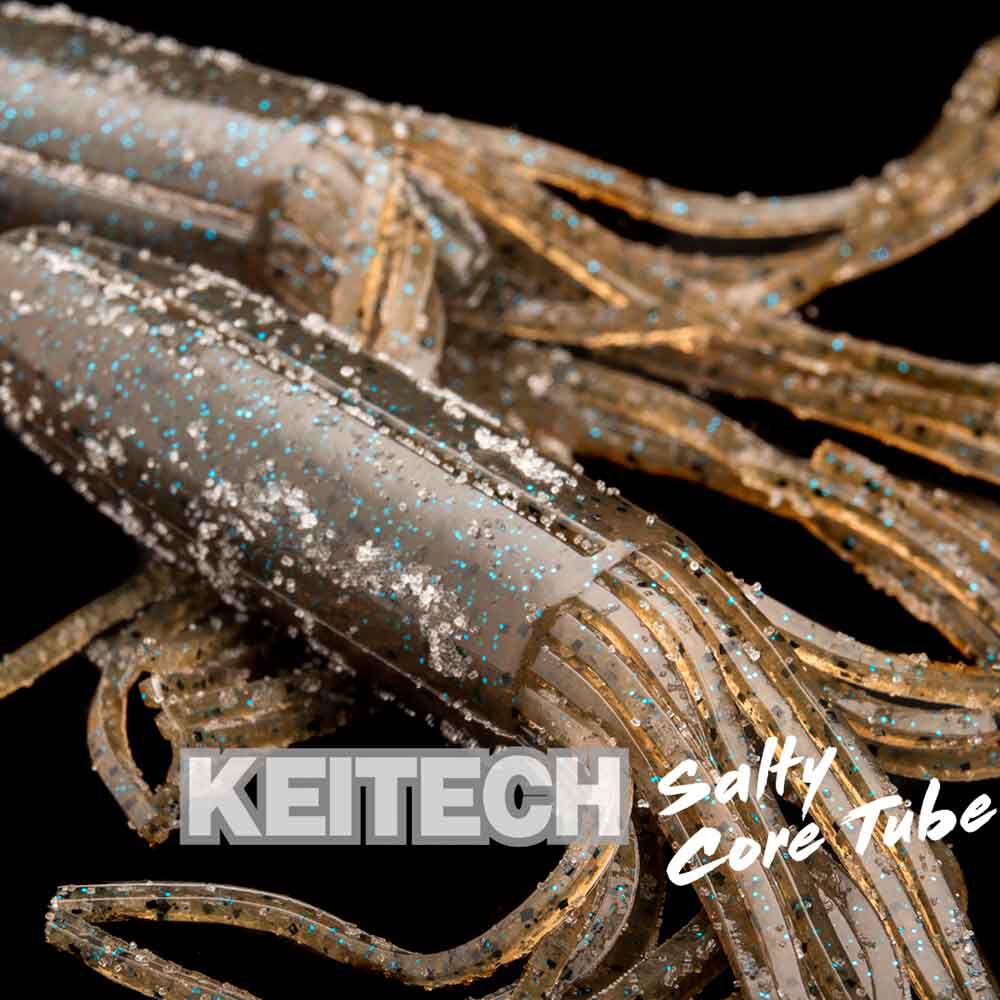 Leurre Souple Tube Keitech Salty Core Tube 8,9cm (x6)