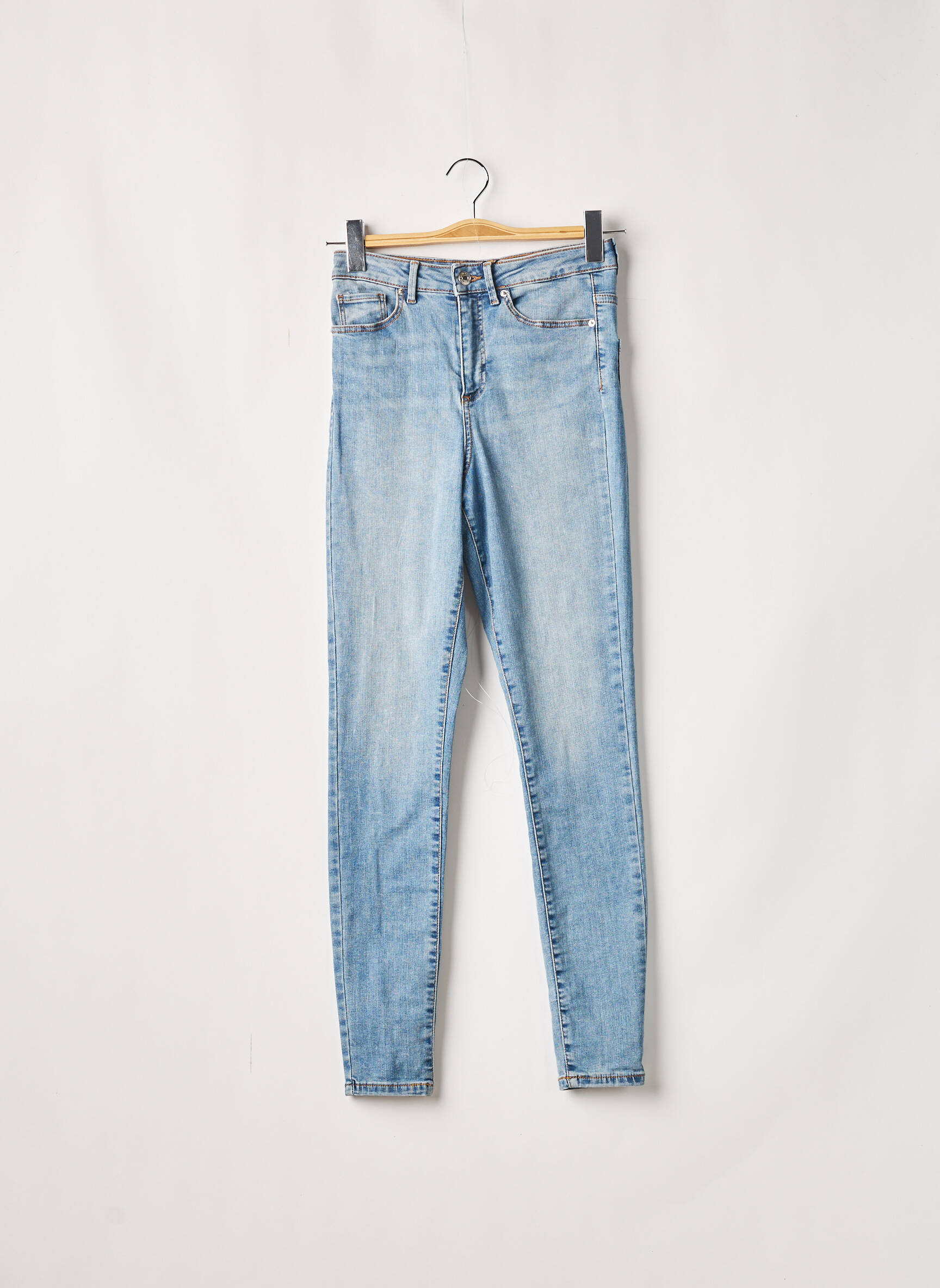 Vero Moda Jeans Skinny Femme couleur bleu