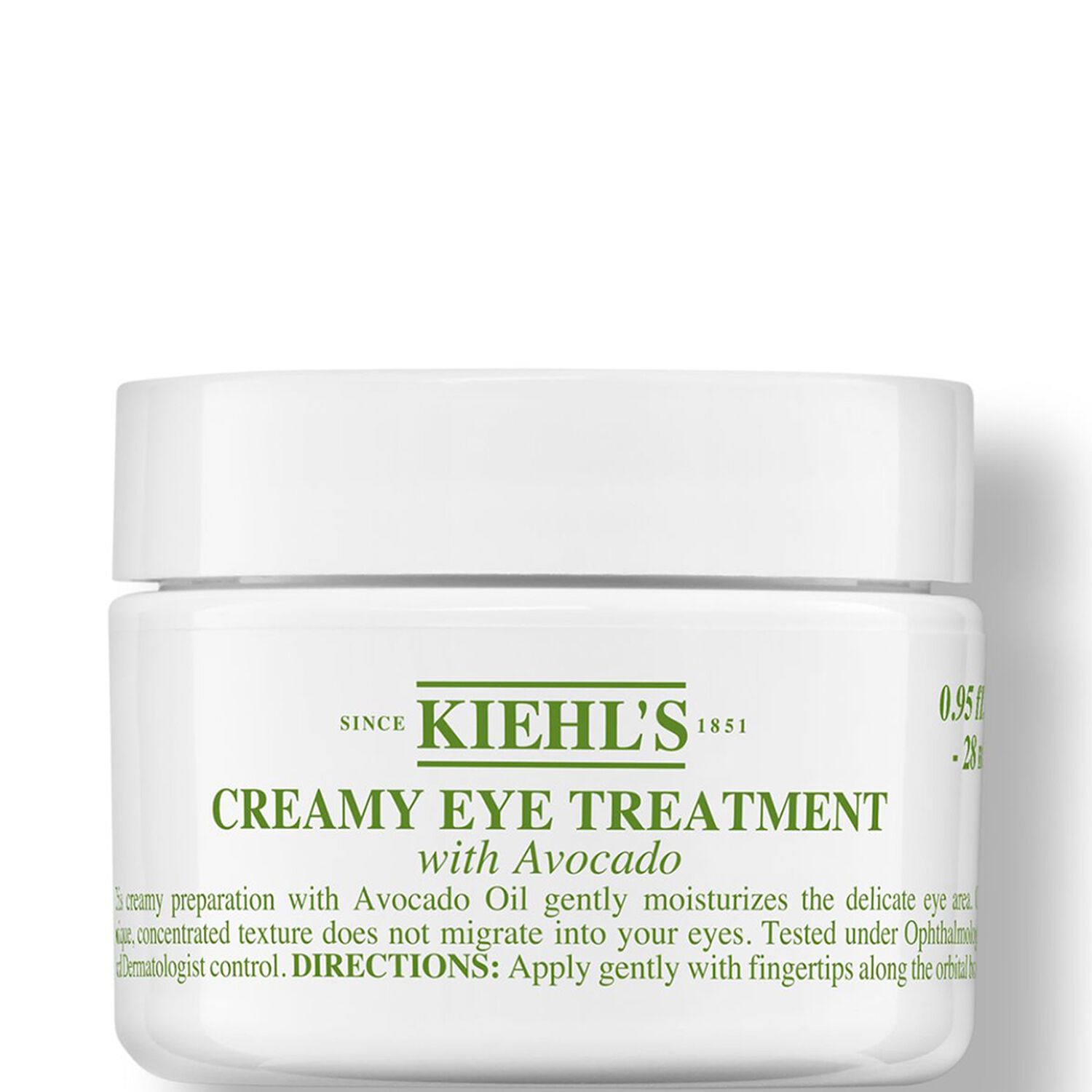 kiehl's Creamy Eye Treatment With Avocado Crème contour des yeux hydratante et nourrissante à l'avocat