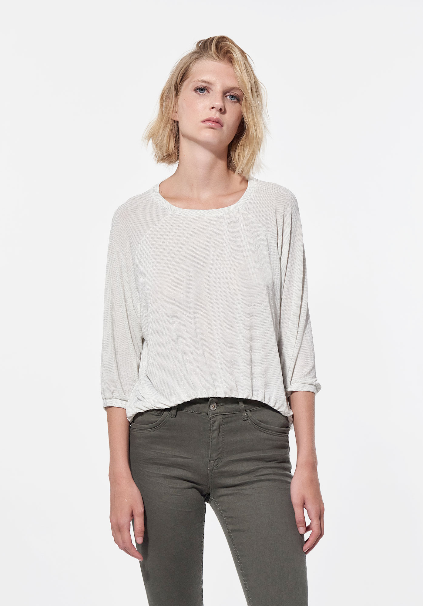DRILL  Blouse blanche Femme