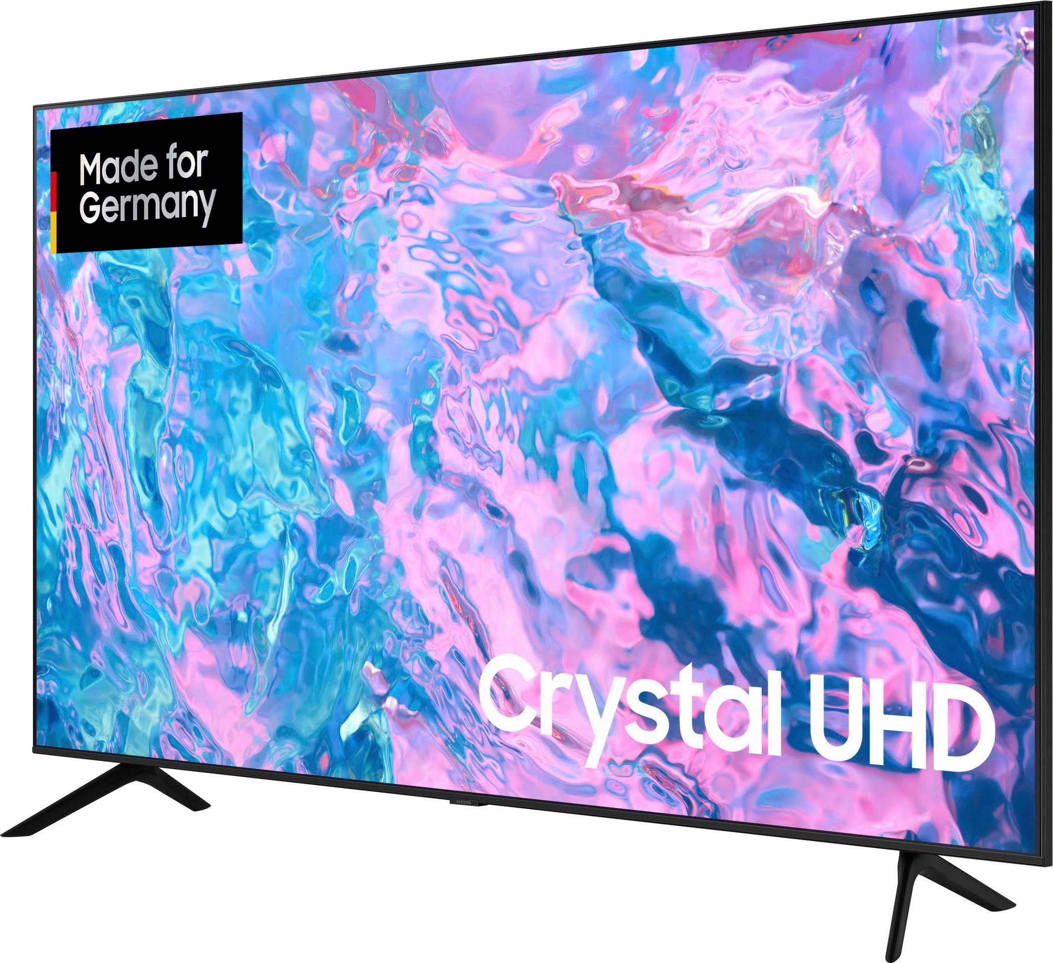 Samsung GU65CU7179U LED-Fernseher (163 cm/65 Zoll, Smart-TV, PurColor, Crystal Prozessor 4K, Smart Hub & Gaming Hub)