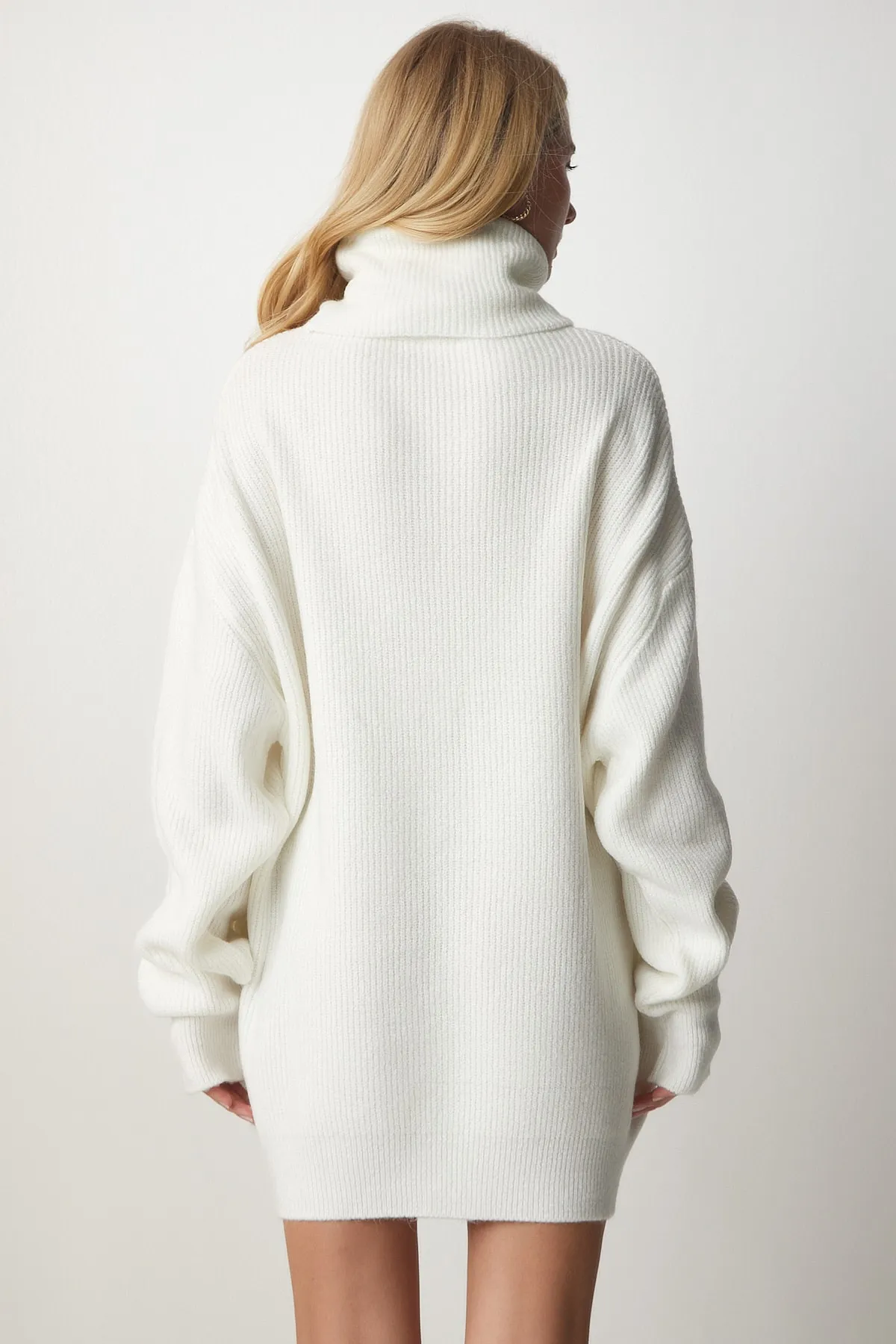 Happiness İstanbul  Pullover - Weiß - Relaxed Fit