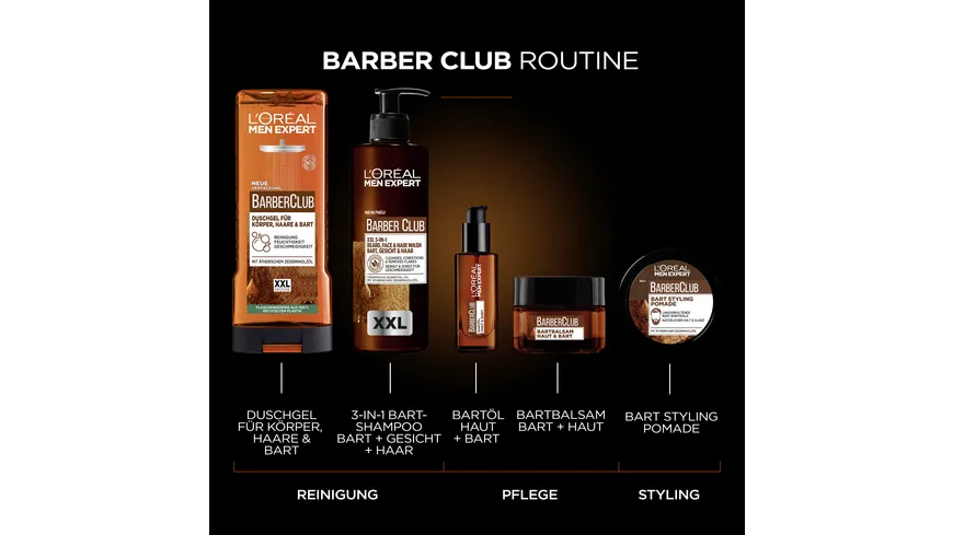 L'oréal Men Expert BarberClub Thicken Cream 50ml 50 ml