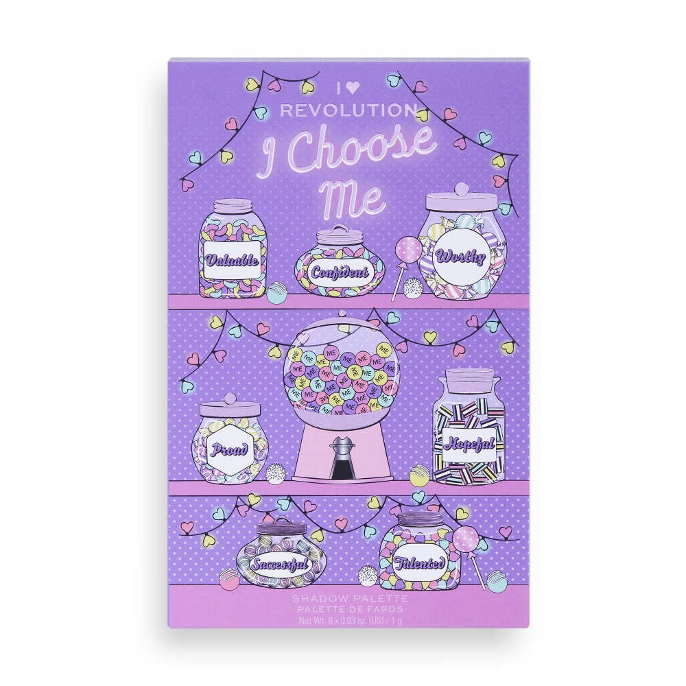I Heart Revolution I Heart Revolution Affirmation Book Palette I Choose Me Fard à paupières