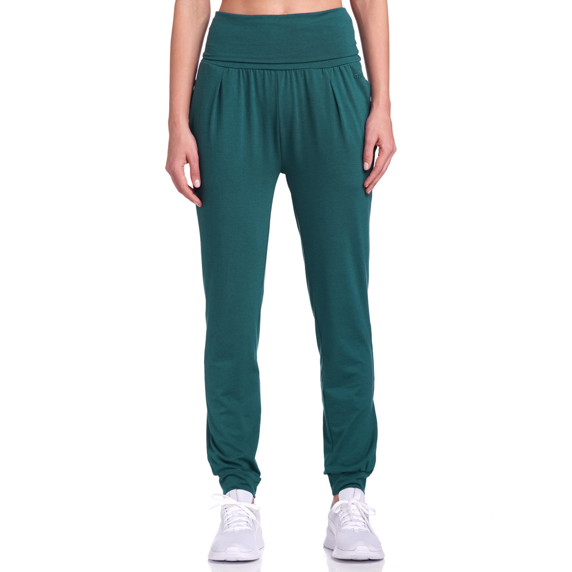 Damen Yoga-Hose mit breitem Bund