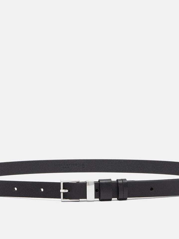 LIEBESKIND BERLIN Leder-Gürtel in Schwarz günstig kaufen onesize