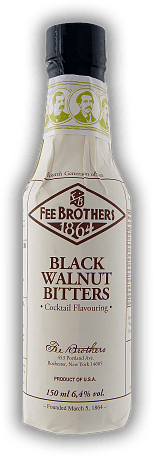 Fee Brothers Black Walnut Bitters 0,15 Liter Fee Brothers Black Walnut Bitters 0,15 Liter  0,15	 Liter - Vol 6,4%
