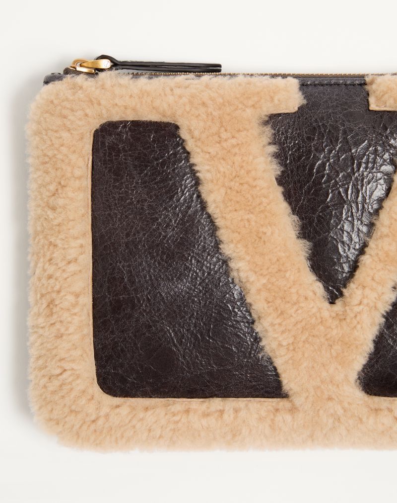 Valentino Garavani Viva Superstar fåreskindsclutch