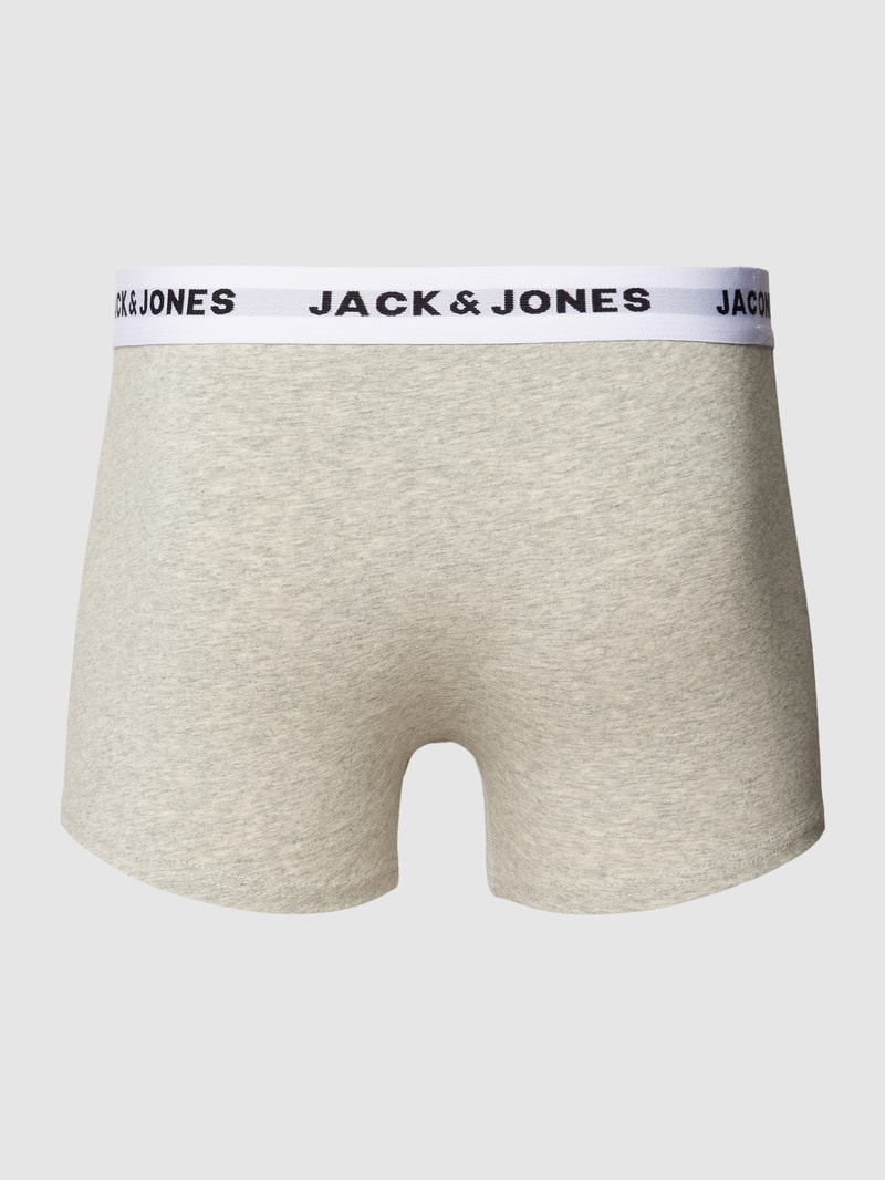 Trunks mit elastischem Label-Bund im 5er-Pack in rot