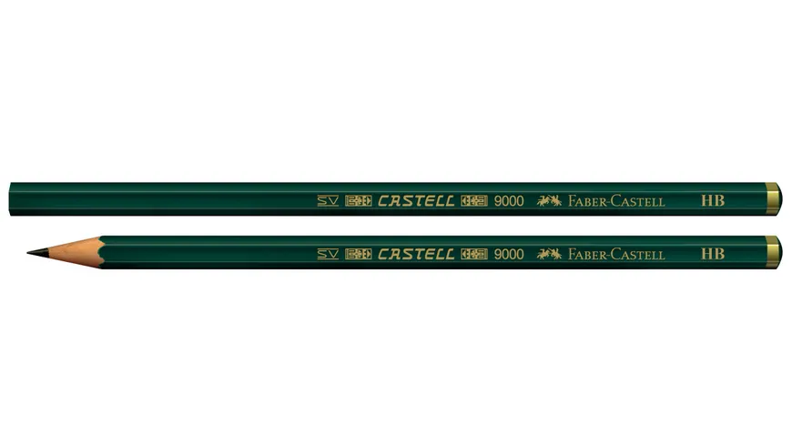 FABER-CASTELL Bleistift Castell 9000 12er Design-Set