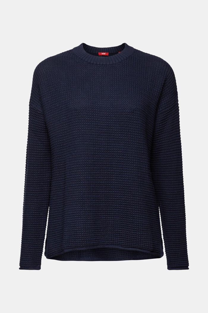 Pullover aus Strukturstrick