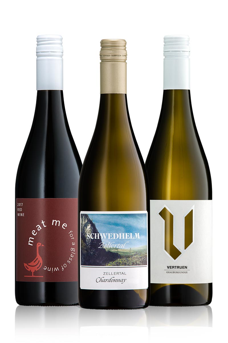Weintrio zu Geflügel Geile Weine Weinpaket