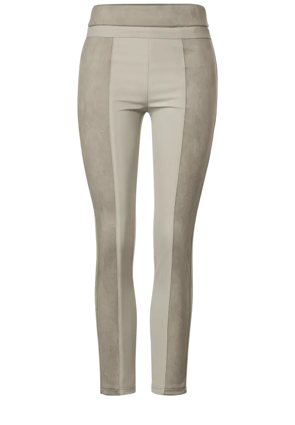 Street One Skinny Fit Materialmix Hose