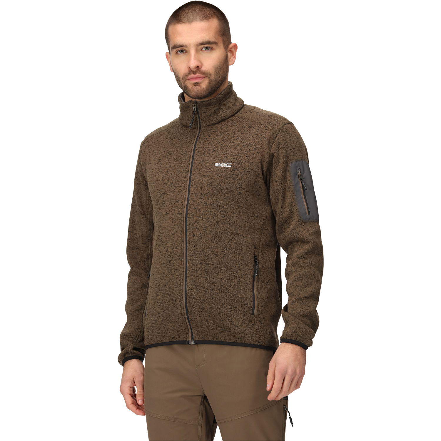 Regatta Herren Fleecejacke Newhill (schlamm)