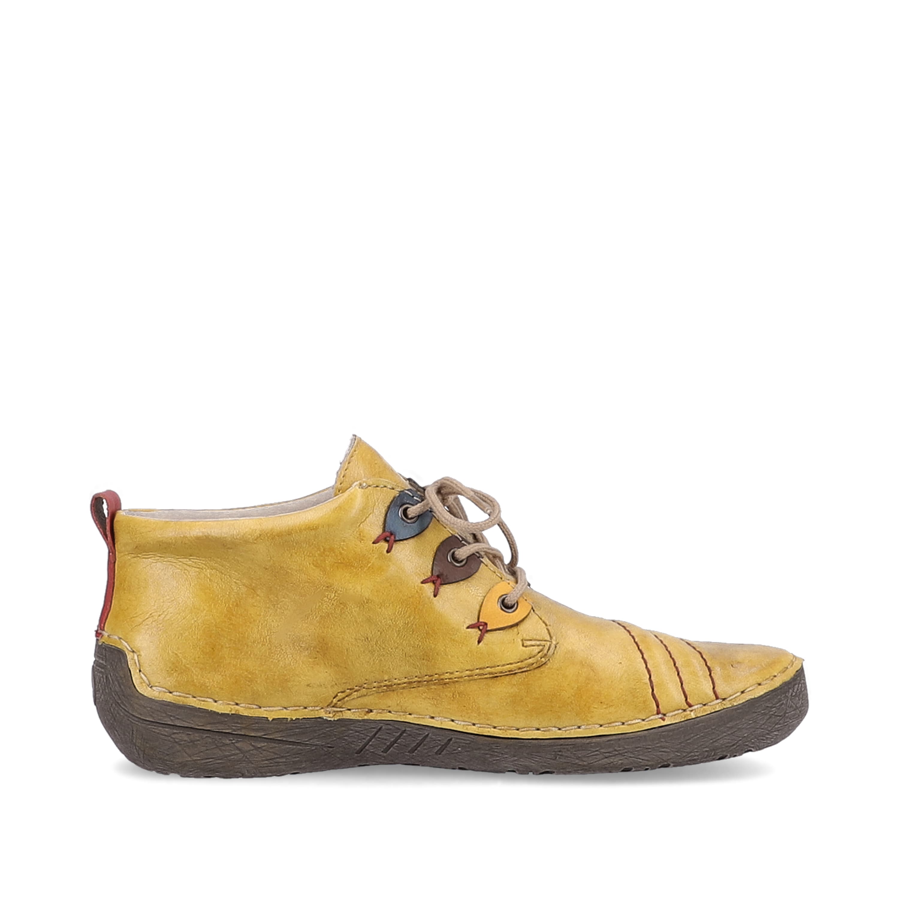Rieker Damen Schnürschuhe exoticgelb