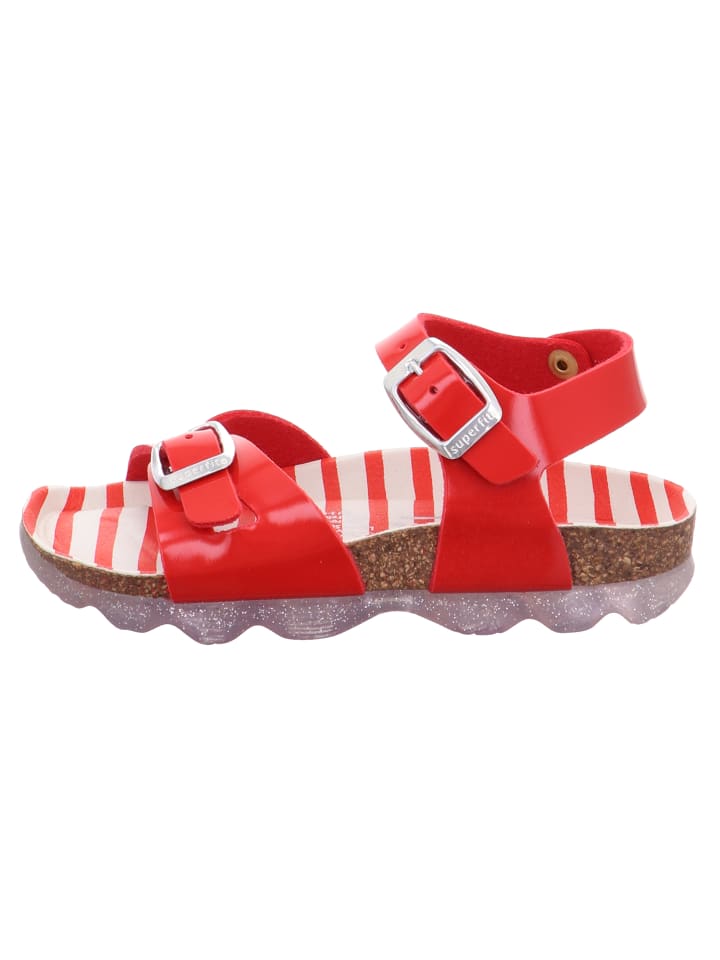 superfit Tieffußbett Sandale FUSSBETTPANTOFFEL in Rot günstig kaufen
