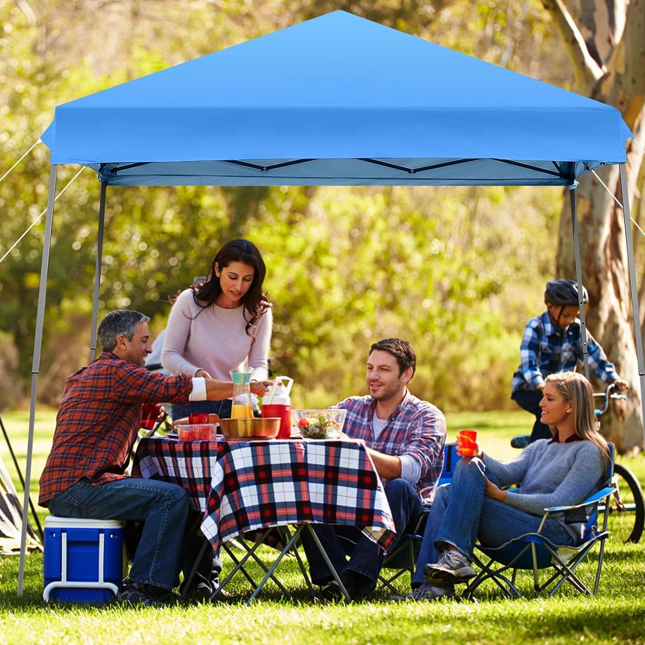 Costway COSTWAY Pavillon 3 x 3 m | Pop-Up Klicksystem