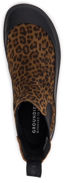 Groundies ~ Sienna Chelsea Boot GS1 ~ Leo/Black